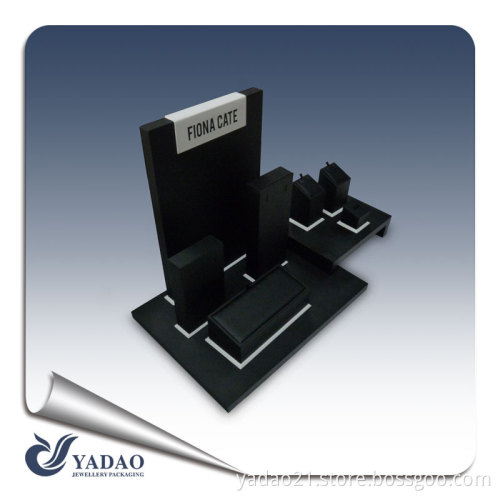 Unique customized design Acrylic Jewelry Display Set for ring and earring jewelry display stand wholesale from China